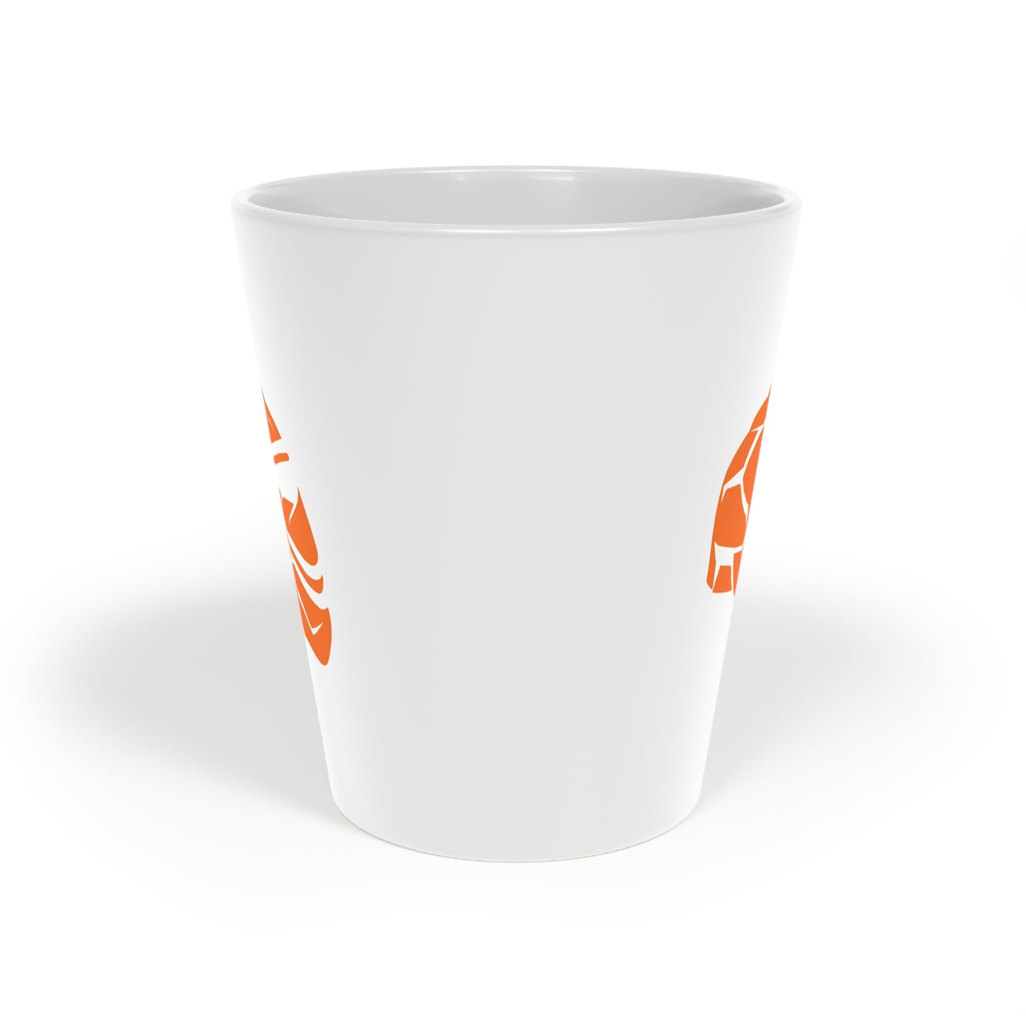 Broken Helmet Ceramic Latte Mug