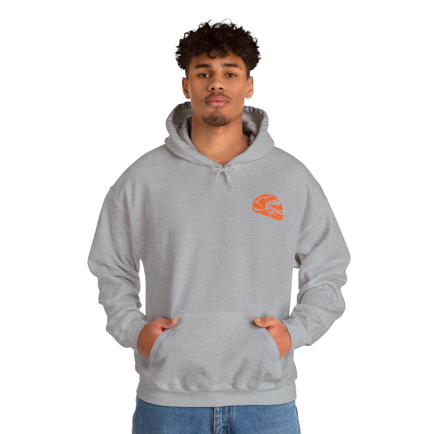 Trees. Gravel. Speed. Heavy Blend Hooded Sweatshirt