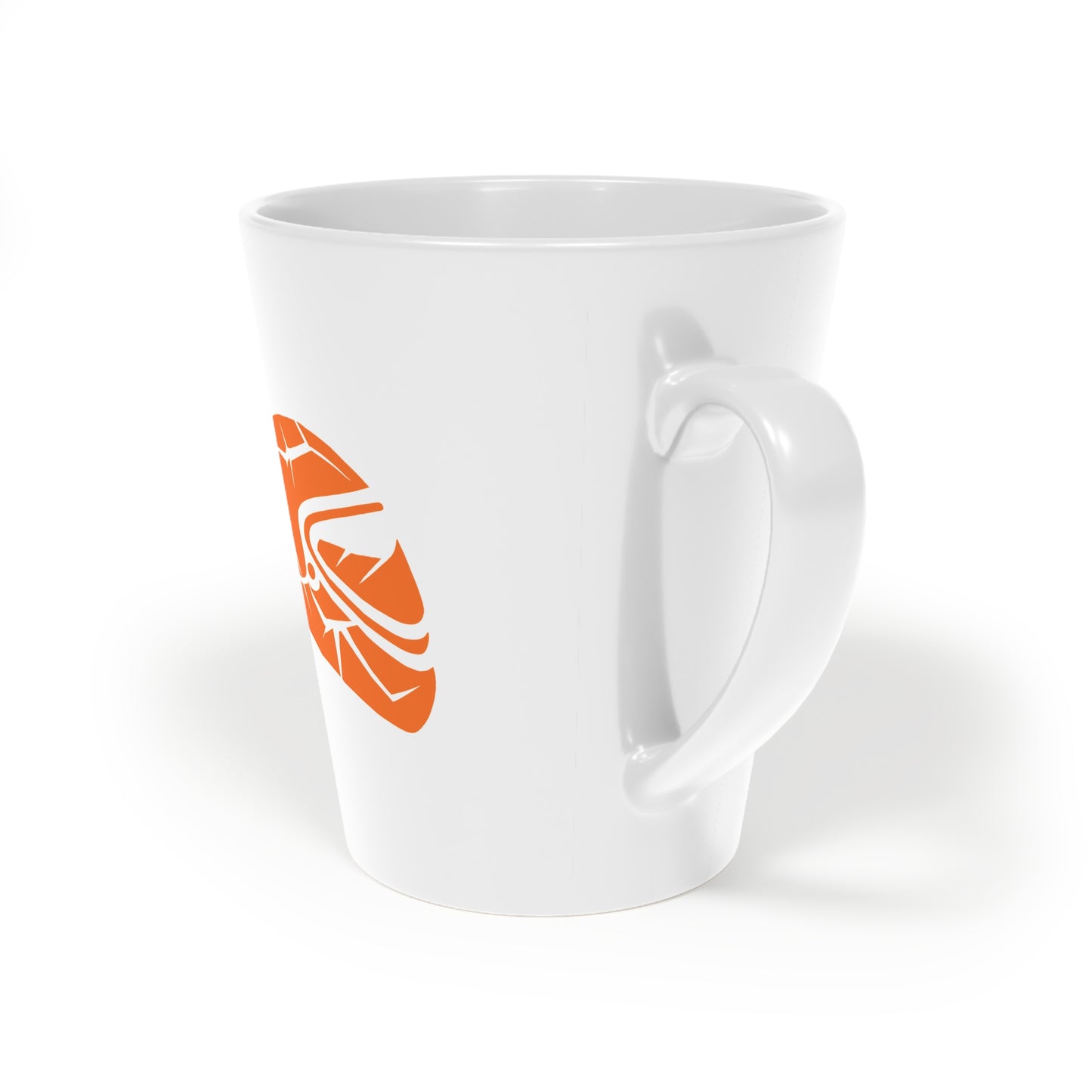 Broken Helmet Ceramic Latte Mug