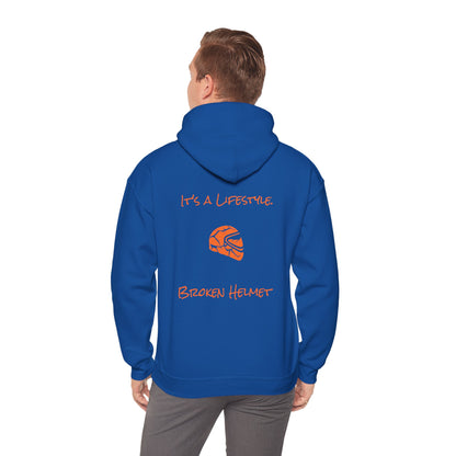 Broken Helmet Heavy Blend Hooded Sweatshirt
