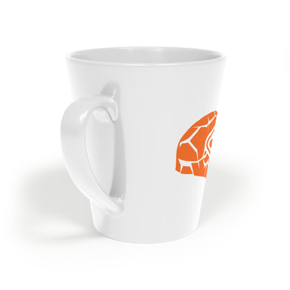 Broken Helmet Ceramic Latte Mug
