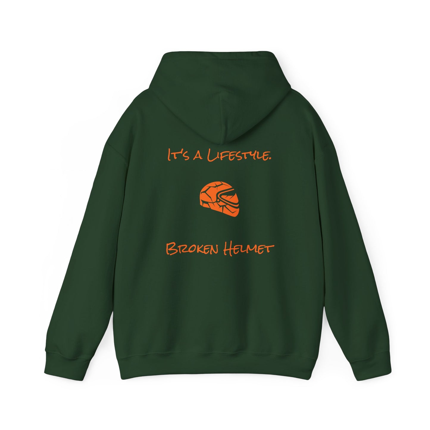 Broken Helmet Heavy Blend Hooded Sweatshirt