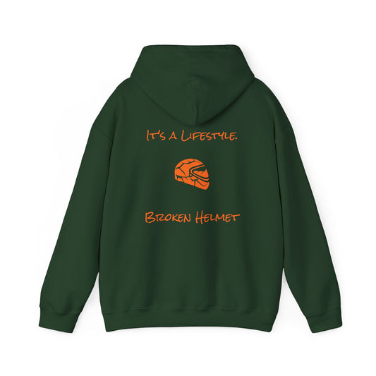 Broken Helmet Heavy Blend Hooded Sweatshirt