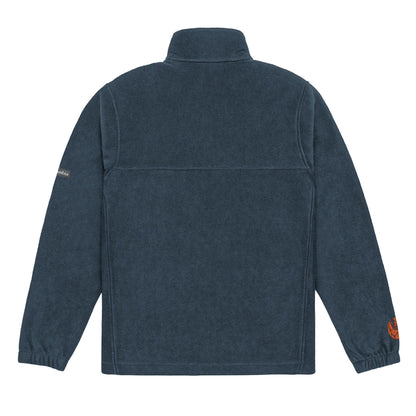 Broken Helmet Embroidered Columbia Fleece Jacket - Cozy Outdoor Layer