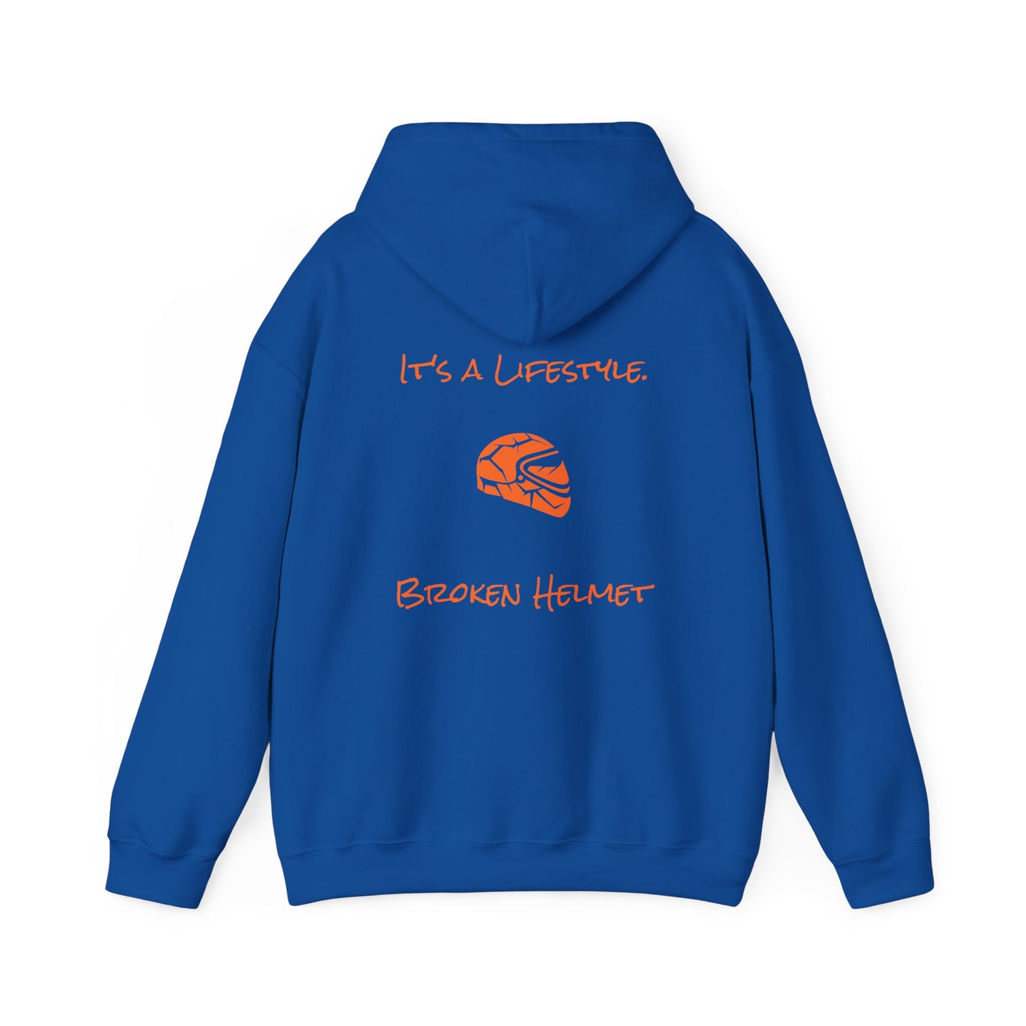 Broken Helmet Heavy Blend Hooded Sweatshirt