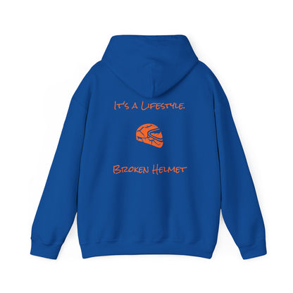 Broken Helmet Heavy Blend Hooded Sweatshirt