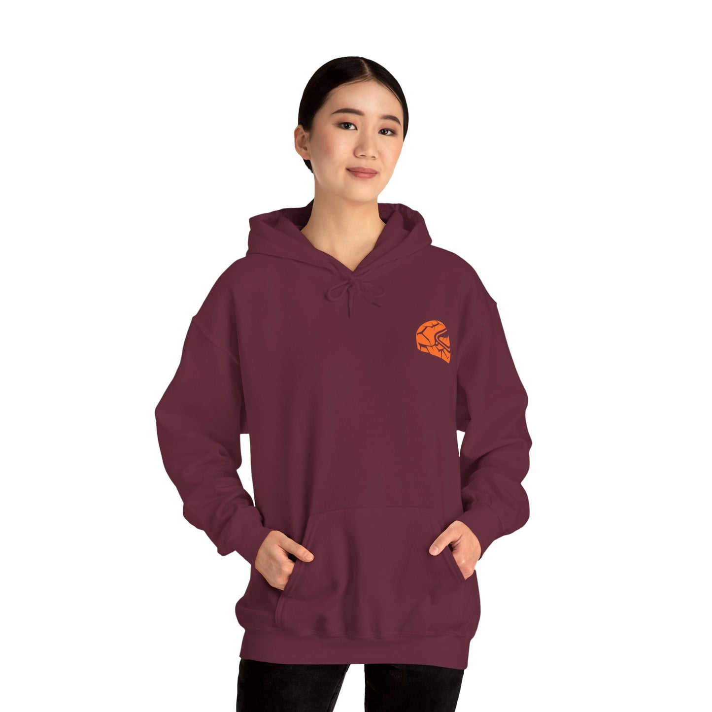 Trees. Gravel. Speed. Heavy Blend Hooded Sweatshirt