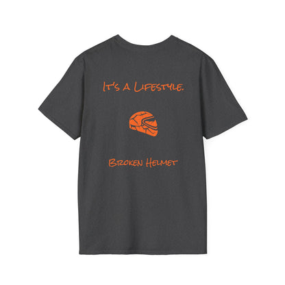 Broken Helmet "It's a Lifestyle" Softstyle T-Shirt