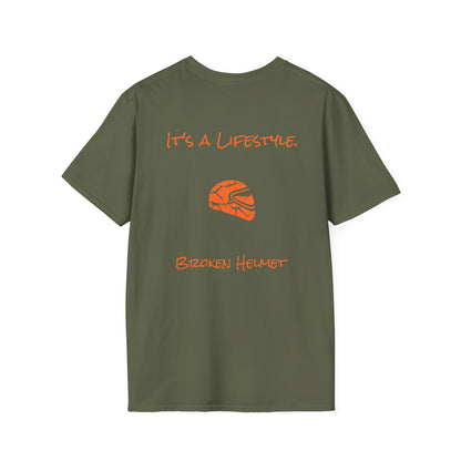 Broken Helmet "It's a Lifestyle" Softstyle T-Shirt