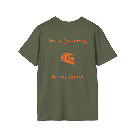 Broken Helmet "It's a Lifestyle" Softstyle T-Shirt